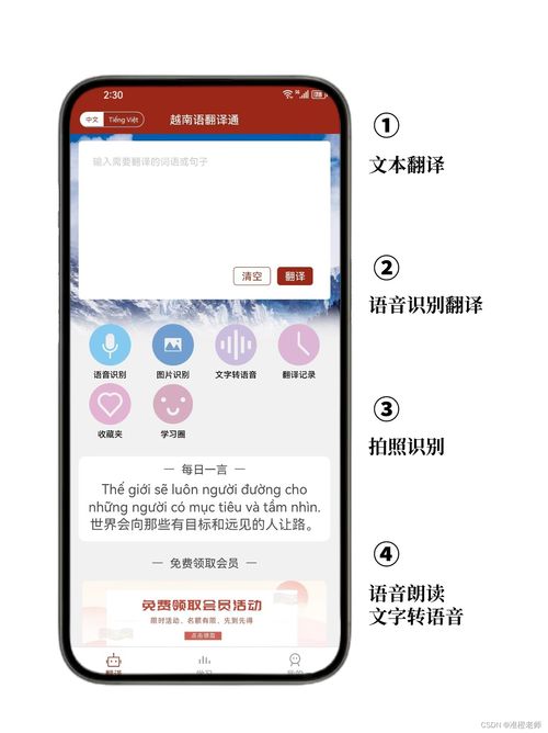 好用的越南語翻譯軟件 越南語翻譯通，精準翻譯與學習助手